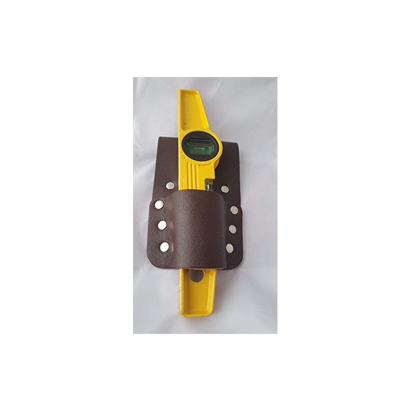 Brown Pure Leather Level Holder for Scaffolding Belt BBI for