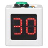Cube Timer 1.4in 4 Sided Digital Shot Countdown Stopwatch for