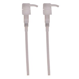 Other Replacement Pump Dispensers for Lotion, Gel, Body Wash, Hand Wash, Shampoo & Conditioner 1 Litre Bottles, White, Pack of 2