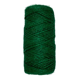 Rocky Mountain Goods Green Jute Twine Heavy Duty 200 ft - 3 Ply Strong Soft Natural Fiber Green Gardening Jute Twine for Plants, Gardening- Soft Jute Wont Harm Plants - Climbing Plants, Tomatoes
