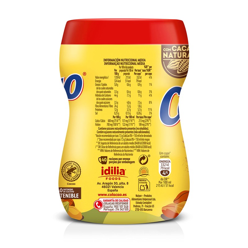 ColaCao - Cocoa powder 0%