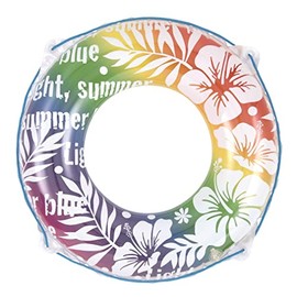 Livelight WR624 Rainbow Hibiscus Floating Ring 27.6 inches (70 cm)