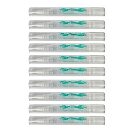 XL Teeth Whitening Pen 4cc (not 2cc) with 20+ uses of Strong Tooth Whitener Stain Remover Gel. Natural Mint, no Sensitivity, Made in The USA. (10)