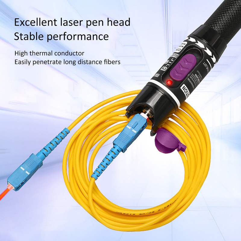 Optical Fiber Visual Fault Locator Powerful Stable Good Penetration Effect