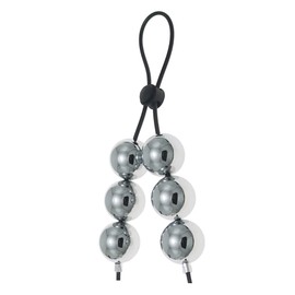 Super Stretch Weight Stretcher Pendant, Hanging Stainless Steel Orb, Men's Strength Workout Accessory (USF138) (6, 25)