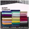 Easy Care Deep Fitted Sheets Double Bed, Breathable & Lightweight