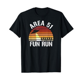 Area 51 Fun Run T-Shirt I Aliens UFO Roswell Alien T-Shirt