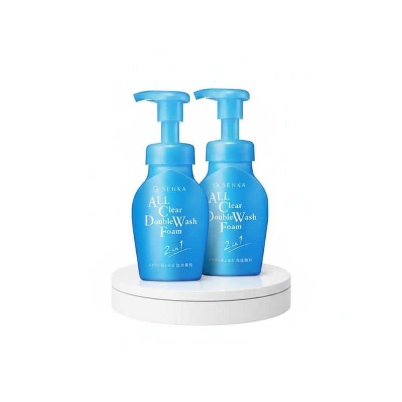 SENKA All Clear Double Wash Foam 150ml 2pcs 1432870 FREE