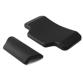 TKSE Motorrad Top Box Kissen, Motorrad Gepäckkoffer Rückenkissen Universelle Rückenlehne Polyurethan Mit Selbstkleber(2#)