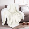 Utopia Bedding Sherpa Blanket Twin Size [Ivory, 90x66 Inches] -