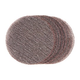 sourcing map 10pcs Mesh Sanding Discs 4 Inch Hook and Loop Sanding Net 60 Grits Dust Free Abrasive Pads for Car Wood Drywall Metal Polishing & Grinding