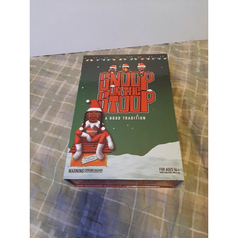 Snoop on the Stoop 12” Snoop Dogg Christmas Red Plush