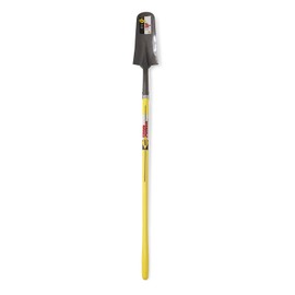 Nupla - 72095 SS16L-E Ergo Power Sharp Shooters Drain Spade, 16" Hollow Back Blade, Ergo Grip, 16 Gauge, 48" Long Handle