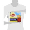 Lipton, Black Tea, Cold Brew, Family Size Tea Bags, 22-Count