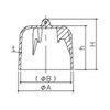 Chubu Corporation Drainage Trap, Cast Iron One, Standard Item, φ33.1