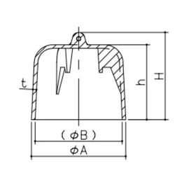 Chubu Corporation Drainage Trap, Cast Iron One, Standard Item, φ33.1 x H2.9 inches (84 x 76 mm), 1