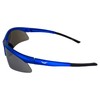 Global Vision Eyewear Ambassador Safety Sunglasses Blue Frame w/Blue Flash