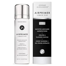 Jerome Alexander Garselay MagicMinerals LiquidSilk Air Primer por Jerome Alexander, la fórmula en spray suaviza la piel y minimiza la apariencia de los poros para una aplicación impecable de maquillaje