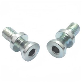 WR01X11007 Refrigerator Range Door Handle Fastener Compatible with GE LG Refrigerator Handle Fastener Replacement Part AP5668500 PS6447735 Model Specific Not Universal (2 Pcs)