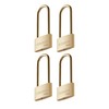 SEDORTI Weather Proof Lock, Keyed Alike Solid Brass Padlocks with