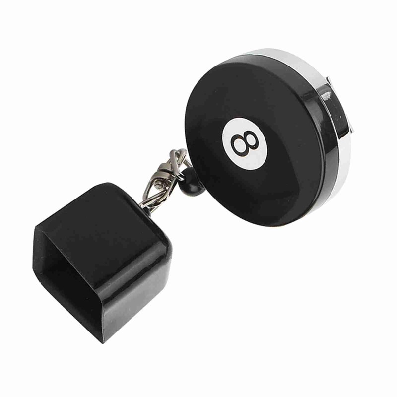 ANKROYU Retractable Billiard Pool Cue Chalk Holder Protective Cover Accessory