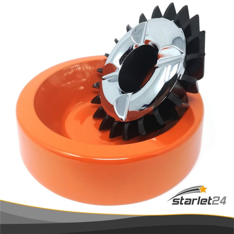 Starlet24® Fire Killer Ashtray for Outdoor Wind Ashtray Stable Round