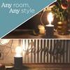 Enbrighten, Gray, Anywhere Lamp, 6 Ft Braided Cord, Flat Plug,