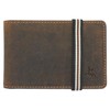 VISCONTI Bandit Collection Leather Card Holder with Elastic Closure RFID