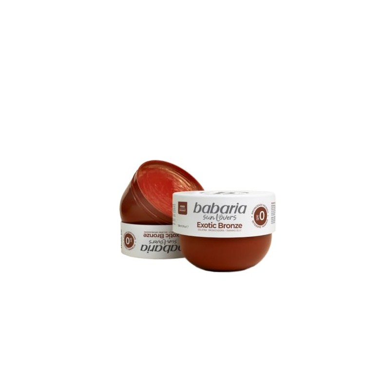 Babaria unisex exotic bronze coconut oil tanning jelly, SPF 0,