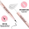 Microblading Eyebrow Pen And Eyebrow Gel Clear, 2 In 1