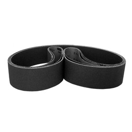 Starcke 2 X 42 Inch Sanding Belts Silicon Carbide Cloth Sander Belts (6 Pack, 120 Grit)