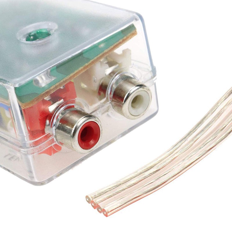 AUTUT 2 Pcs High to Low Speaker Impedance Converter Audio