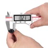 VINCA IP67 Grade Digital Caliper, DIPA-0605 0-6 Inch/150mm, Inch/Millimeter/Fraction Conversion,