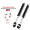 ACROPIX 7.5 Inch 35Lbs/160N Black Universal Lift Supports Gas Struts