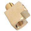 Aramox 1000 PSI Brass Solid Pipe T-Interface Car Street Pipe