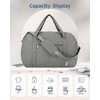 for Large Cabin Bag 56x45x25 Travel Duffel Bag with Wet