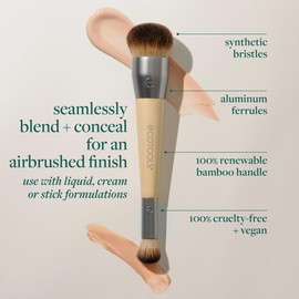 EcoTools Blend + Conceal Dual-Ended Brush, 1 Count