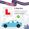 K-MART Extra Strong 2 Pack L Plates Magnetic For Car,