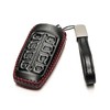Vitodeco Leather Smart Key Fob Case Compatible with Genesis GV70,