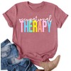 Ithalt Womens Occupational Therapy Shirts Therapist Shirt OT T-Shirt Mental