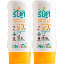 Tabaiba Sun Aloe Vera Sun Lotion SPF 30, 2 Units (2 x 200 ml)