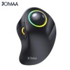 JOMAA Wireless Bluetooth Trackball Mouse with RGB Backlight,Finger Control, 3