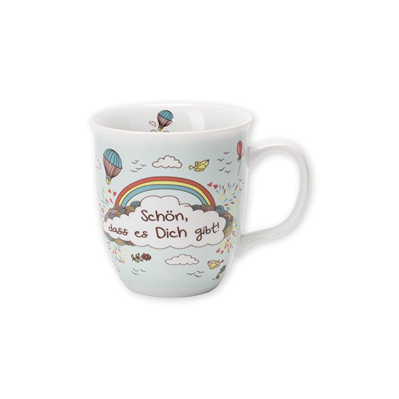 Wortheld Tasse, Mehrfarbig