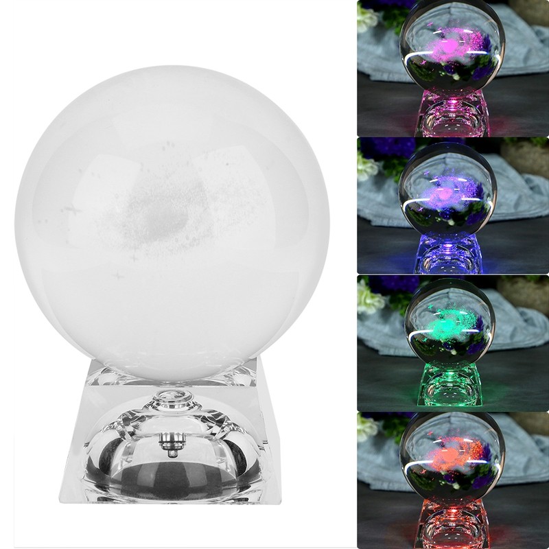 K9 Crystal Photography Prop Decoration Art Decor Crystal Ball with