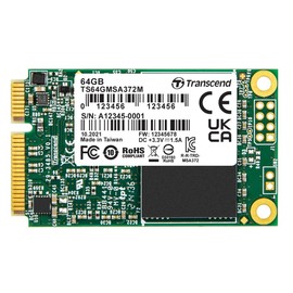 Transcend 64GB mSATA SSD MSA372M Series SATA3 MLC Industrial - TS64GMSA372M