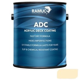 Discount Pool Mart Ramuc Acrylic Deck Coating Cayman Sand 1 Gallon | 940225601