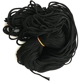 Religious Thread for Necklace/Pendant - Spiritual Raksha Sutra Nazar Dhaga Evil Eye Protection Silk Thread (Black)