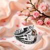 Fivoilin Leather Beaded Bracelet Compatible with Galaxy Watch 7/6/5/4/FE/Active 2
