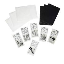 Sizzix Summer Stamps and Framelits Collection 663524 New