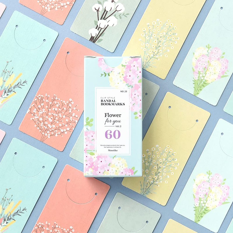 Monolike Half Moon Bookmark Flower for You Version 1 +